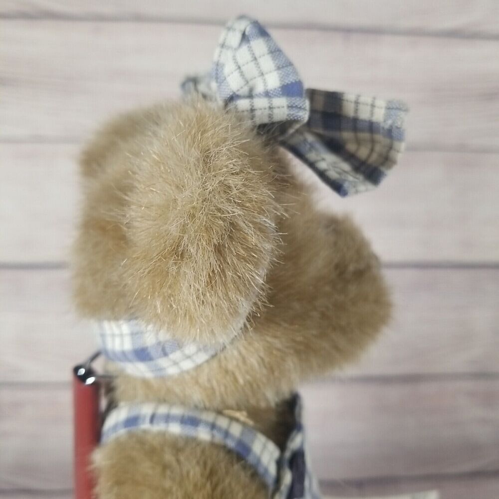Boyd's Bears Brooke B Bearsley Plush Stuffed Fabric 10" Bear With Tags #917400 - Picture 11 of 16